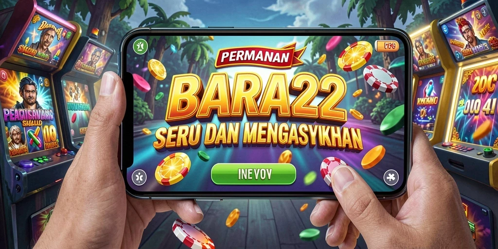 Gameplay seru dan menarik dari BARA22 di layar penuh.