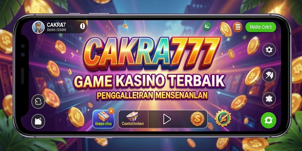 Screenshot CAKRA777 menampilkan aksi seru dalam permainan Kasino yang mengasyikkan.