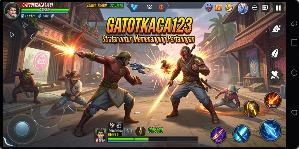 Tampilan grafis menarik dalam GATOTKACA123 saat pertempuran strategi berlangsung.