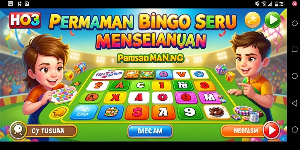 Tampilan gameplay seru dalam permainan Bingo HO3.