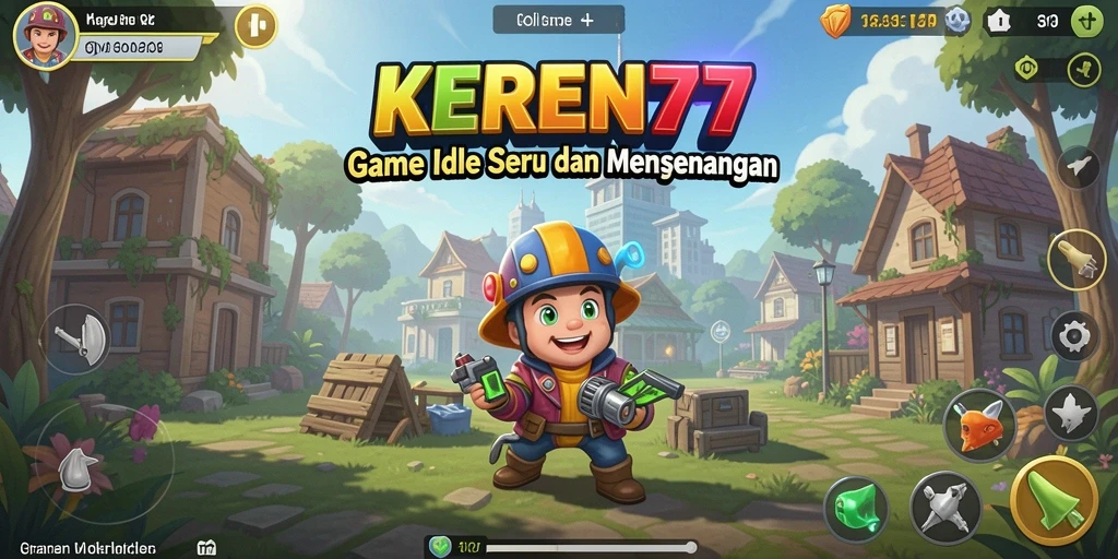 Tampilan gameplay KEREN77 yang seru dan menghibur.