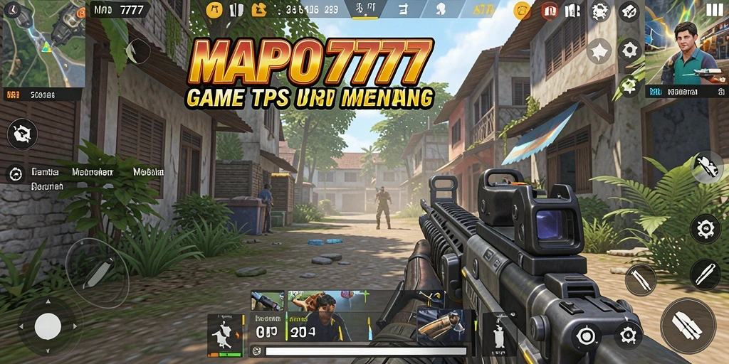 Tampilan menegangkan dari gameplay MPO777 di medan perang.