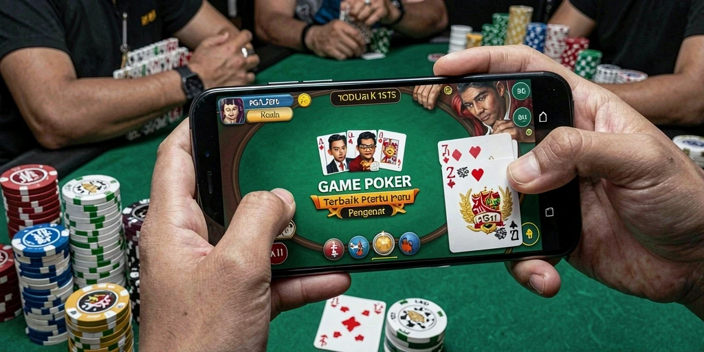 Screenshot PG11 menampilkan gameplay seru dan strategi poker yang menantang.
