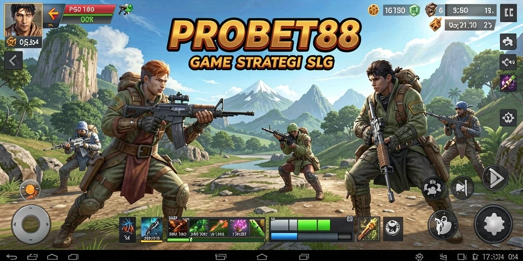 Tampilan gameplay PROBET88 yang menantang dan strategis.