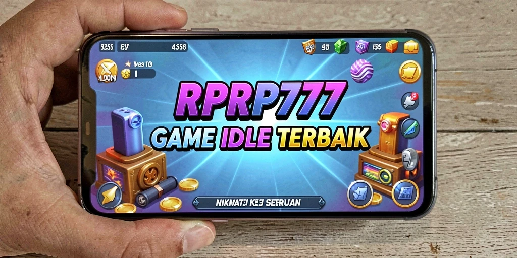 Tangkapan layar gameplay RPRP777 yang menunjukkan aktivitas pengumpulan sumber daya.