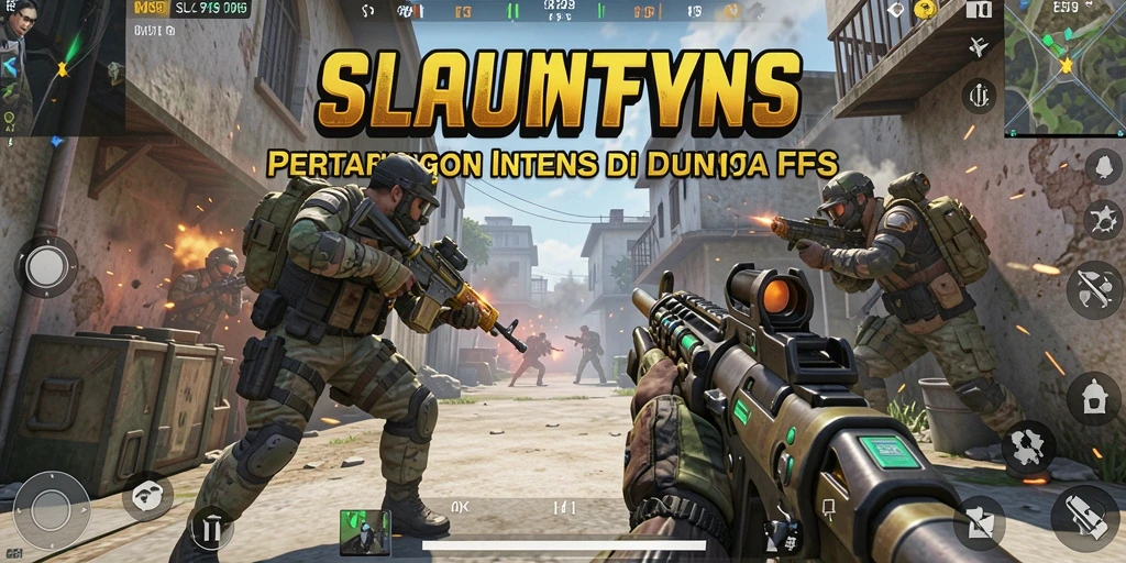 Tampilan gameplay SL999 yang seru dan mendebarkan dalam pertempuran FPS.