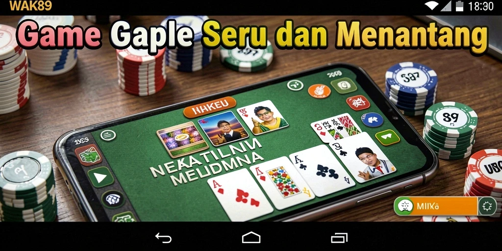 Gameplay seru dan kompetitif dalam WAK89.